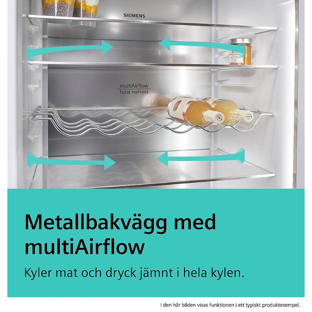 Kyl över frys Siemens KG49N4XAF