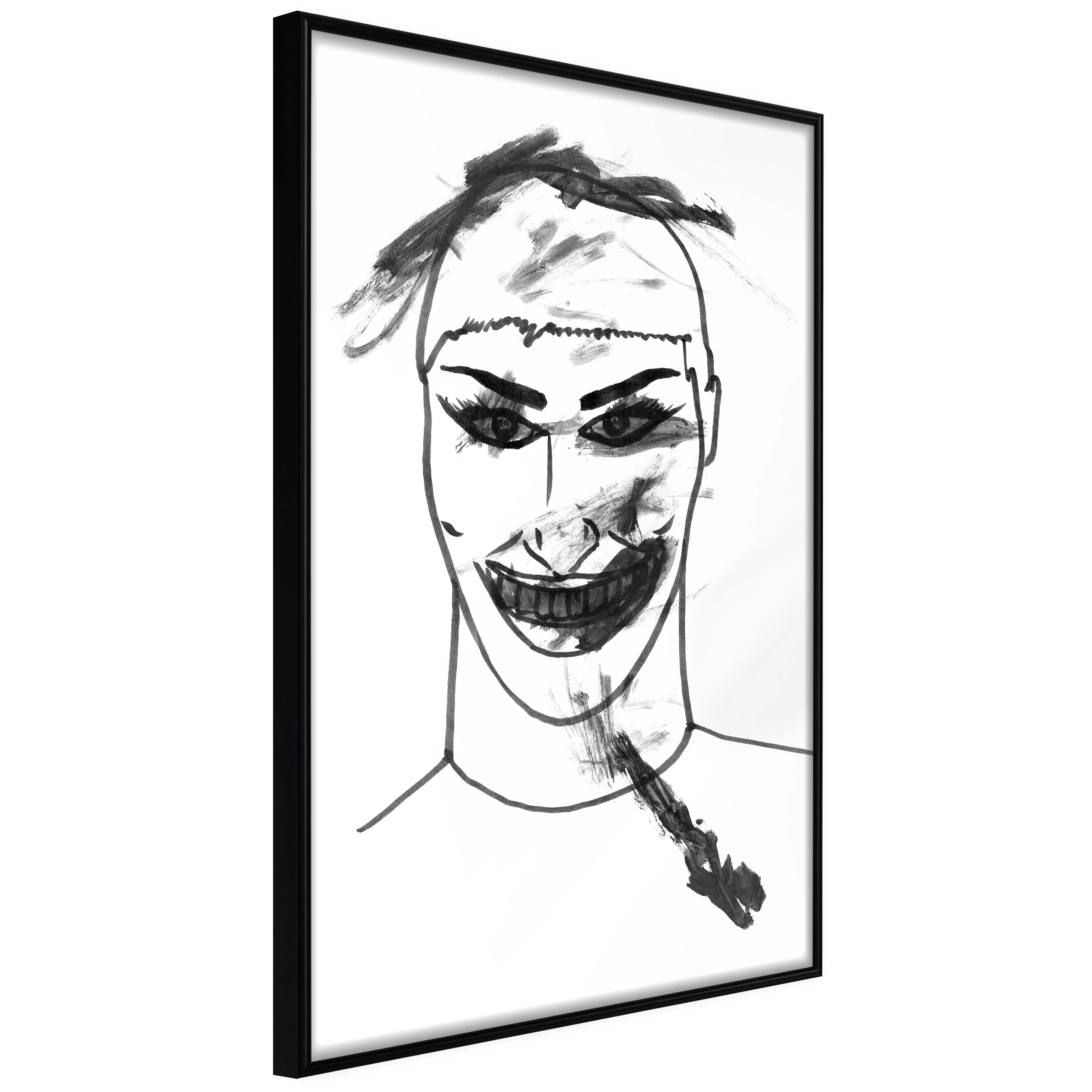 Affisch - Joker [Poster] 20x30 Svart ram, 20x30 cm