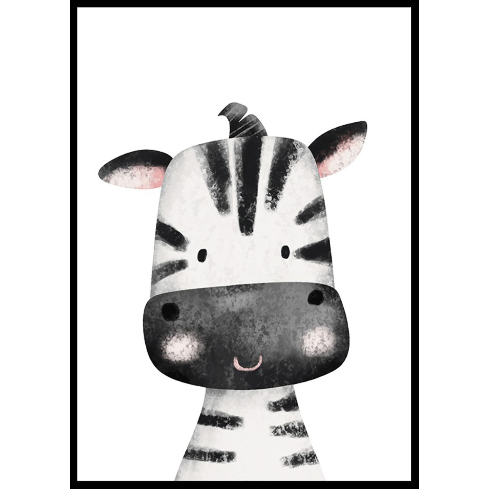 Poster Gallerix Zebra Portrait