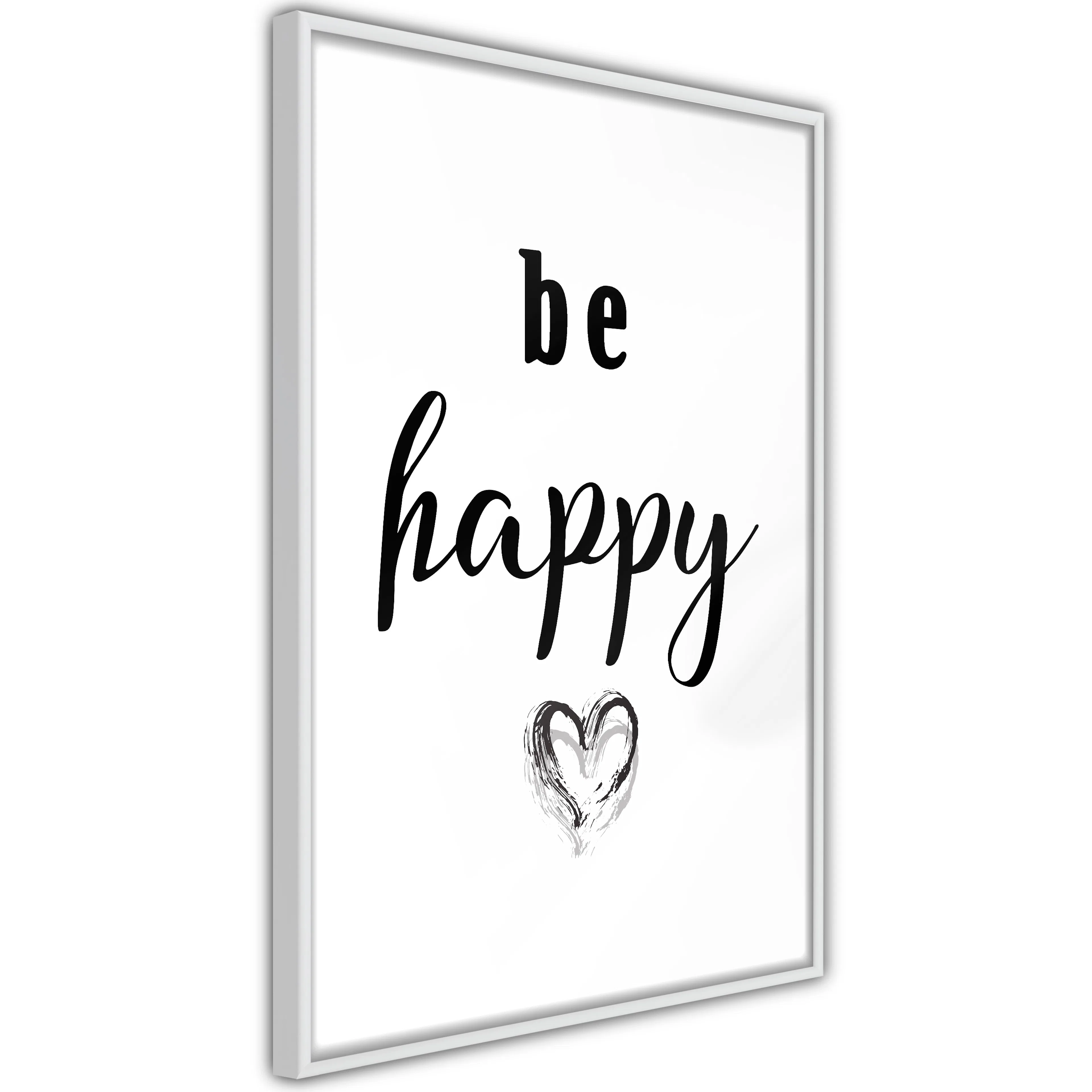Poster Artgeist Affisch Be Happy