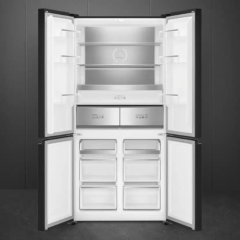Kombinerad Kyl/Frys Smeg - FQI60KD, Mörkt rostfritt stål