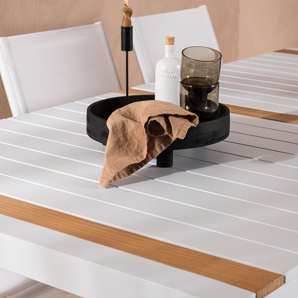 Matgrupp Venture Home Togo med 6 Santorini stolar