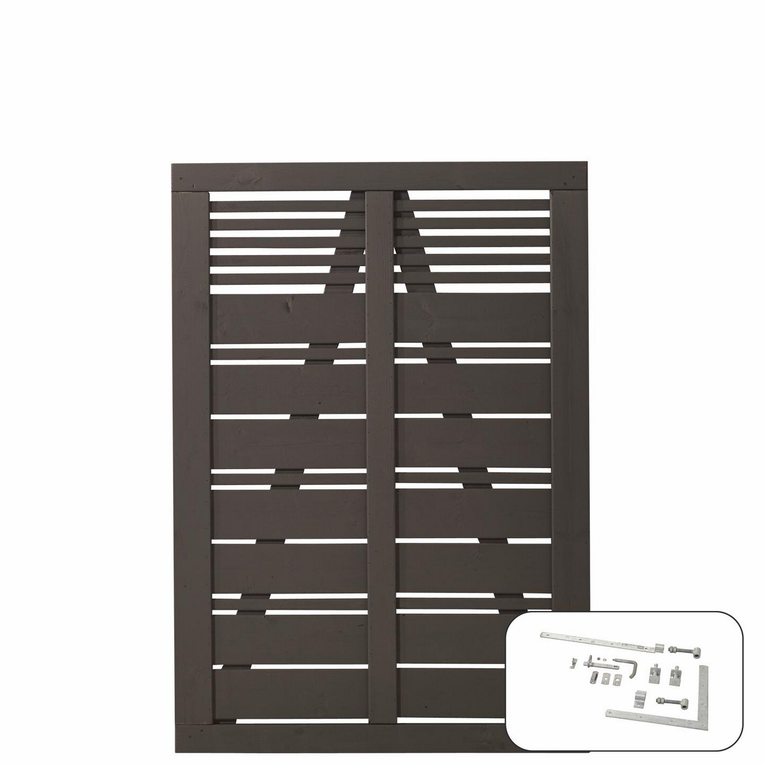 Enkelgrind PLUS Silence inkl. Beslag