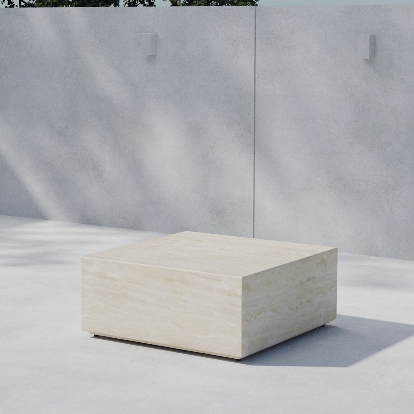 Sidobord Venture Home Lissabon 80x80x35 cm