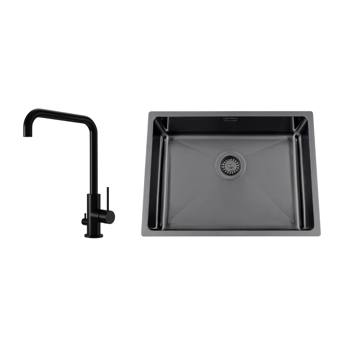 Diskho Nordic Tech Titan 530 X med Köksblandare Steel Mood D