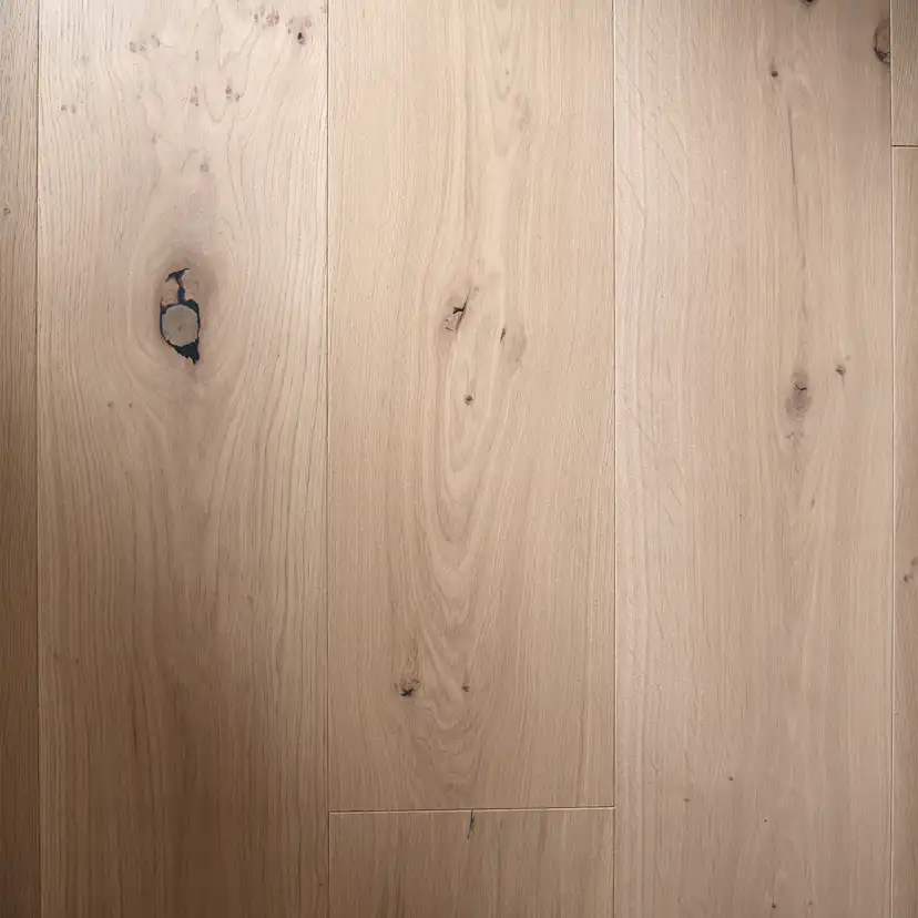 Parkettgolv Nordic Floor Grand Country Ek Vit Mattlack 1-Stav