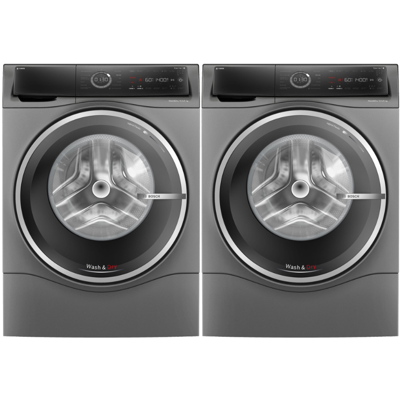 Tvätt- och Torkpaket Bosch 2st WNC254ARSN Kombitvättmaskiner Serie 8