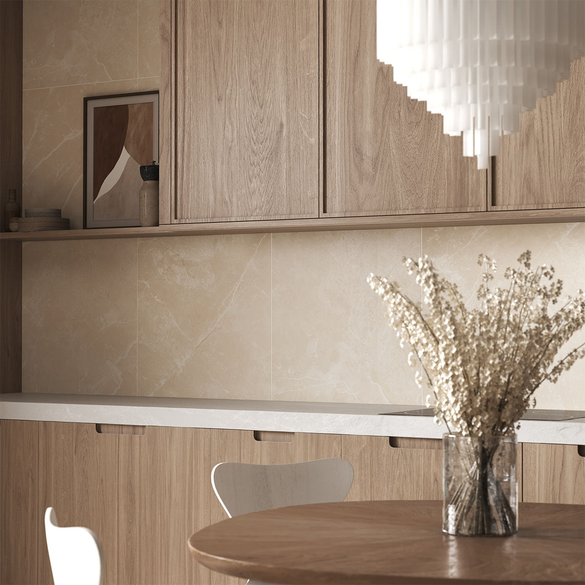 Klinker Tenfors Pulpis Pearl Marmor Matt 60x60