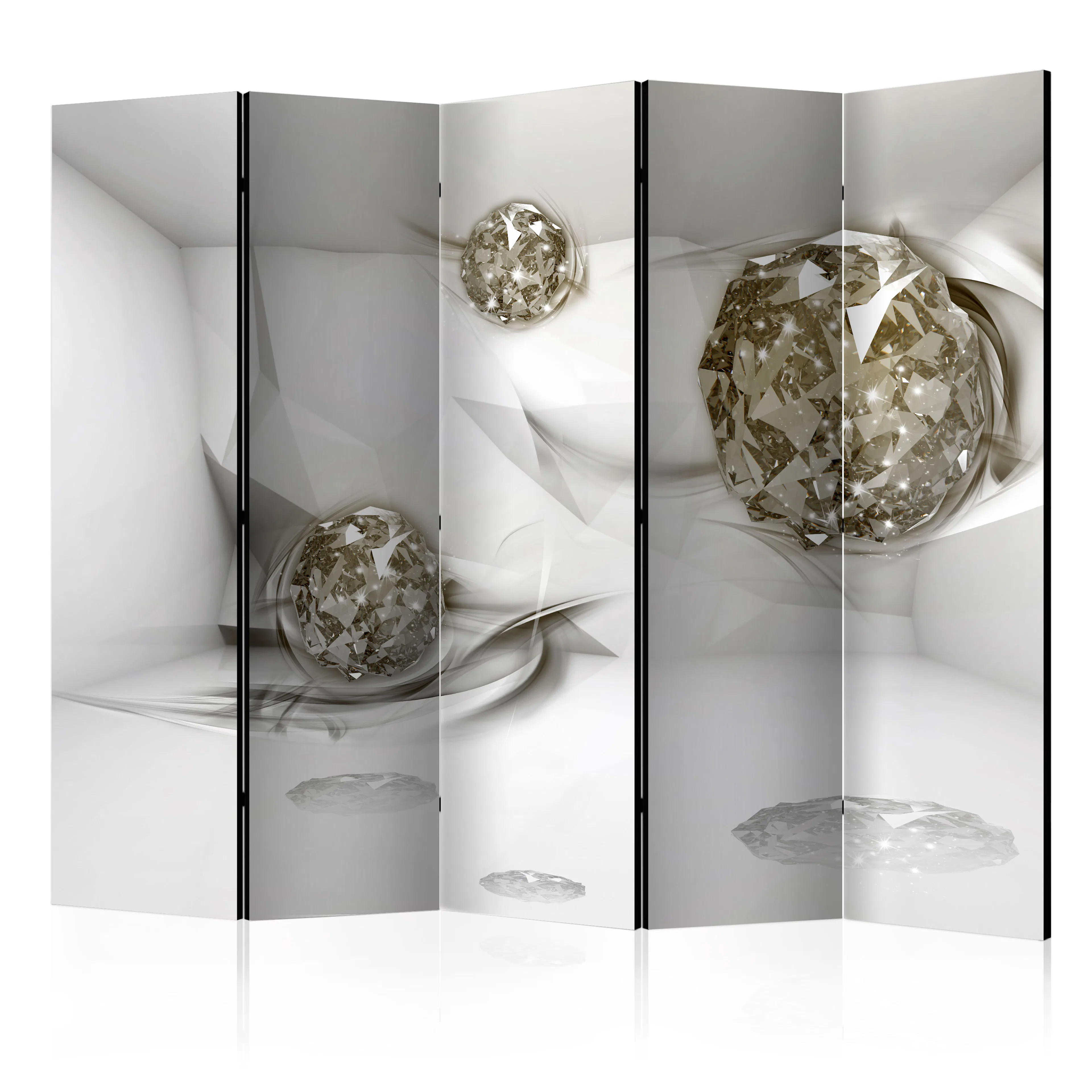 Rumsavdelare Skärmvägg Arkiio Abstract Diamonds II 225x172 cm