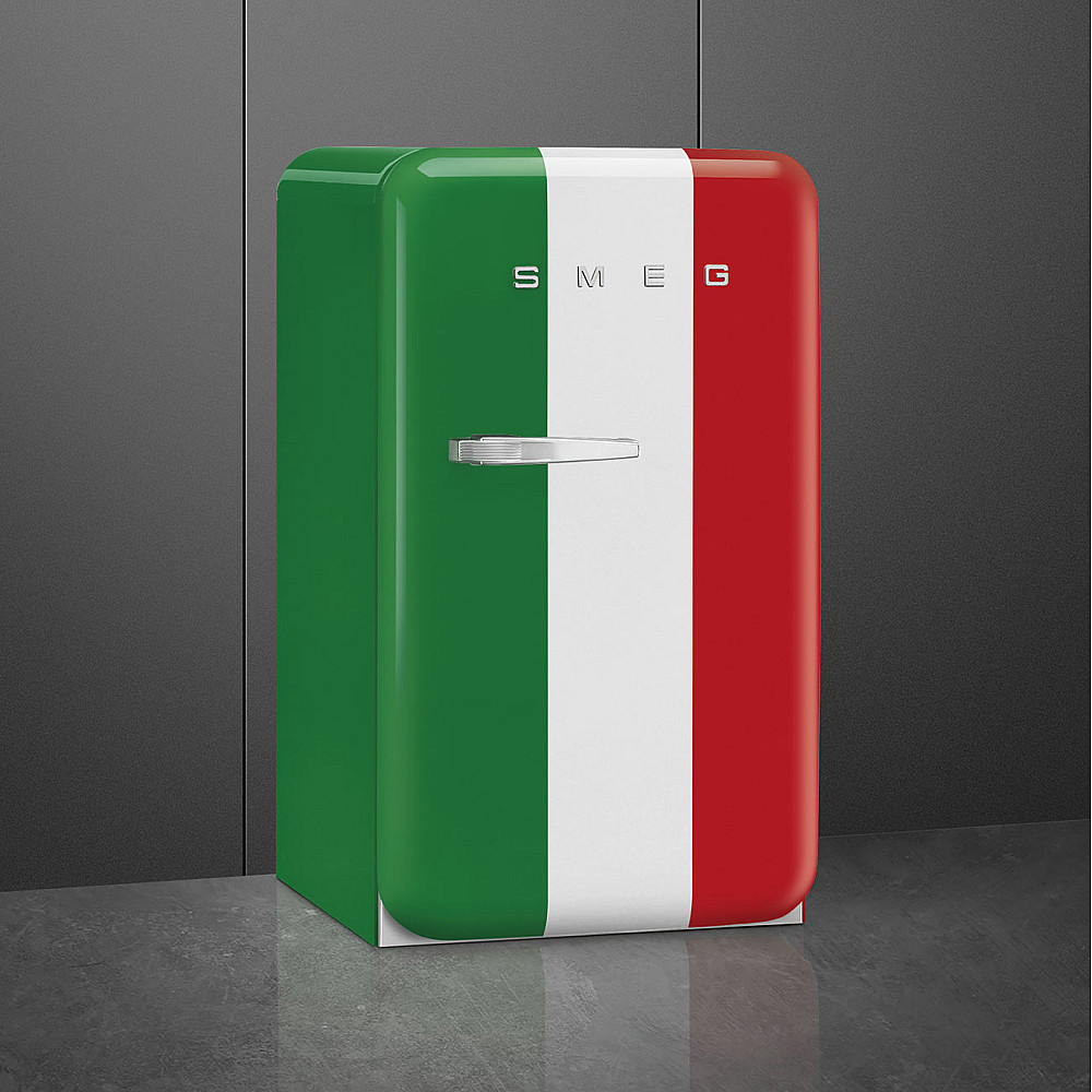 Kylskåp Smeg FAB10HRDIT6 50's Style med Italienska Flaggan
