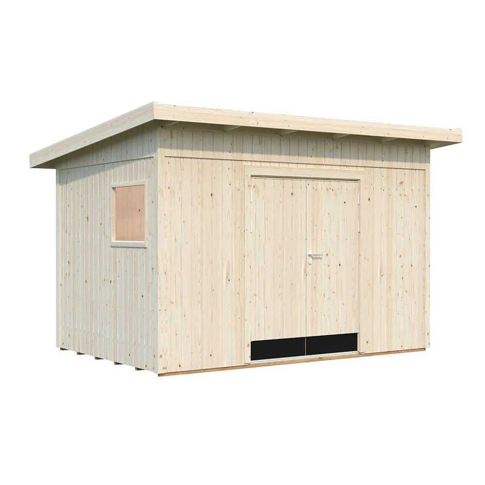 Förråd Palmako Stig 8,4 m2 (inv. 8,2 m2) Obehandlad