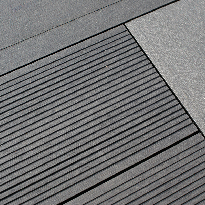 Komposittrall gop Woodlon Mörkgrå Solid 5400 mm Helpall
