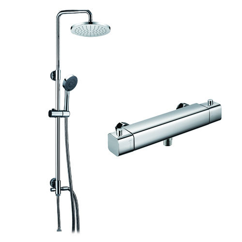 Takdusch Noro Fix med Duschtermostat Lounge Krom 160 cc