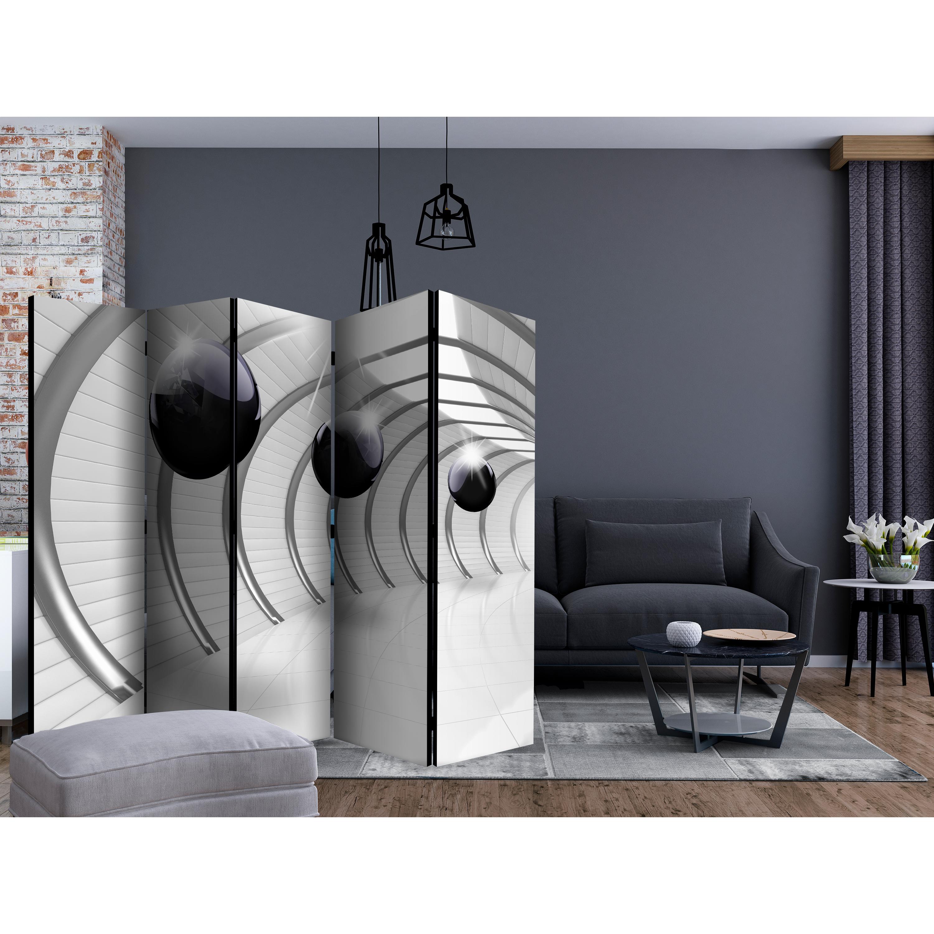 Rumsavdelare Skärmvägg Arkiio Futuristic Tunnel II 225x172 cm