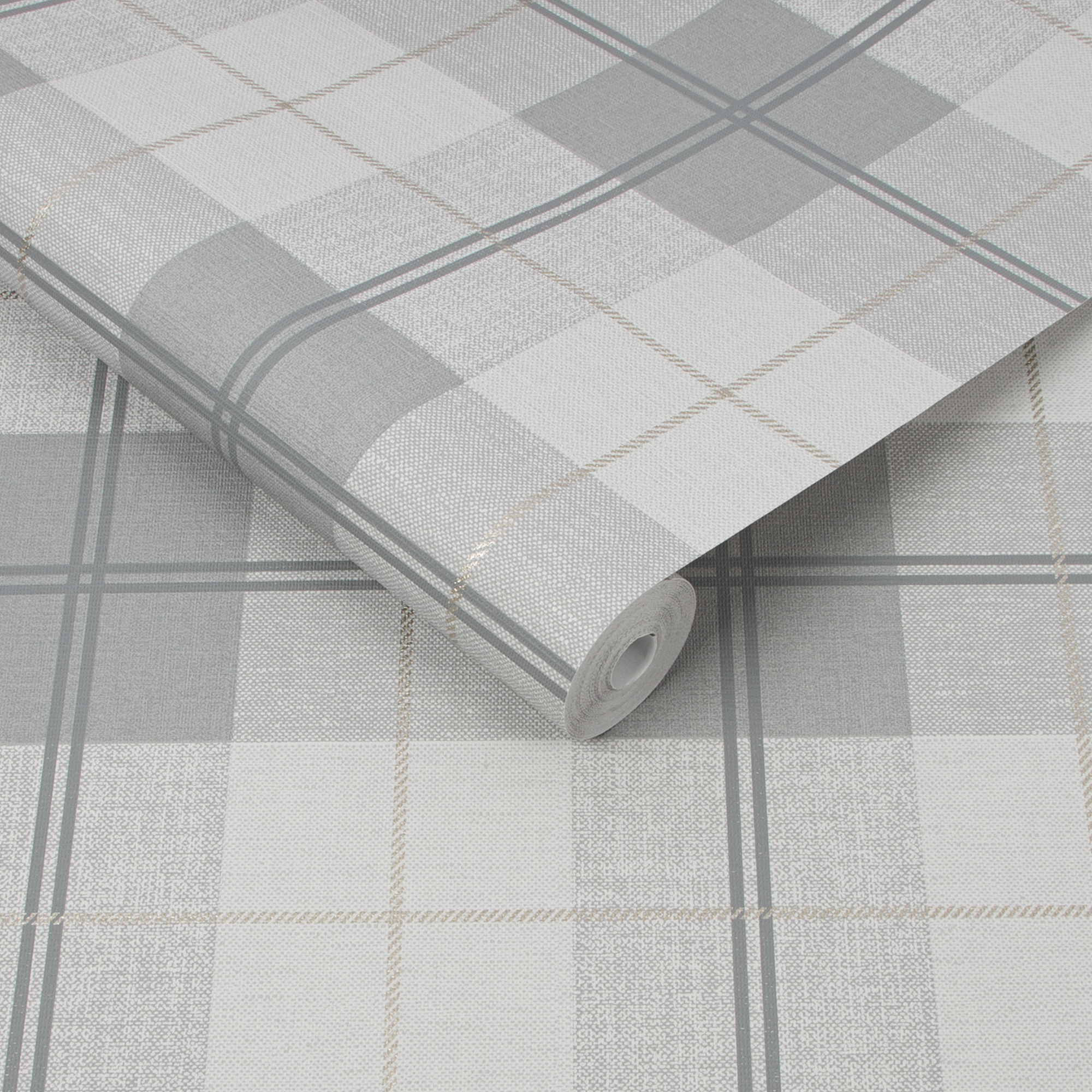 Tapet Superfresco Easy Heritage Tweed Ljusgrå