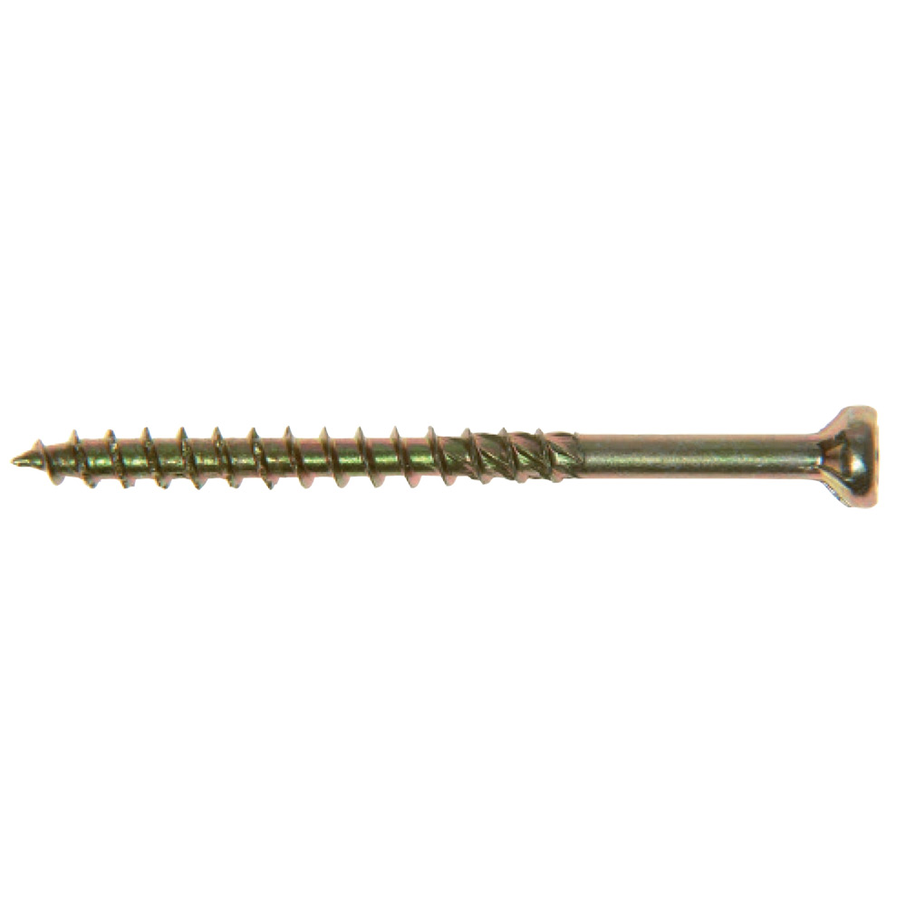 Listskruv Gunnebo Fastening Gulförzinkad Tx10