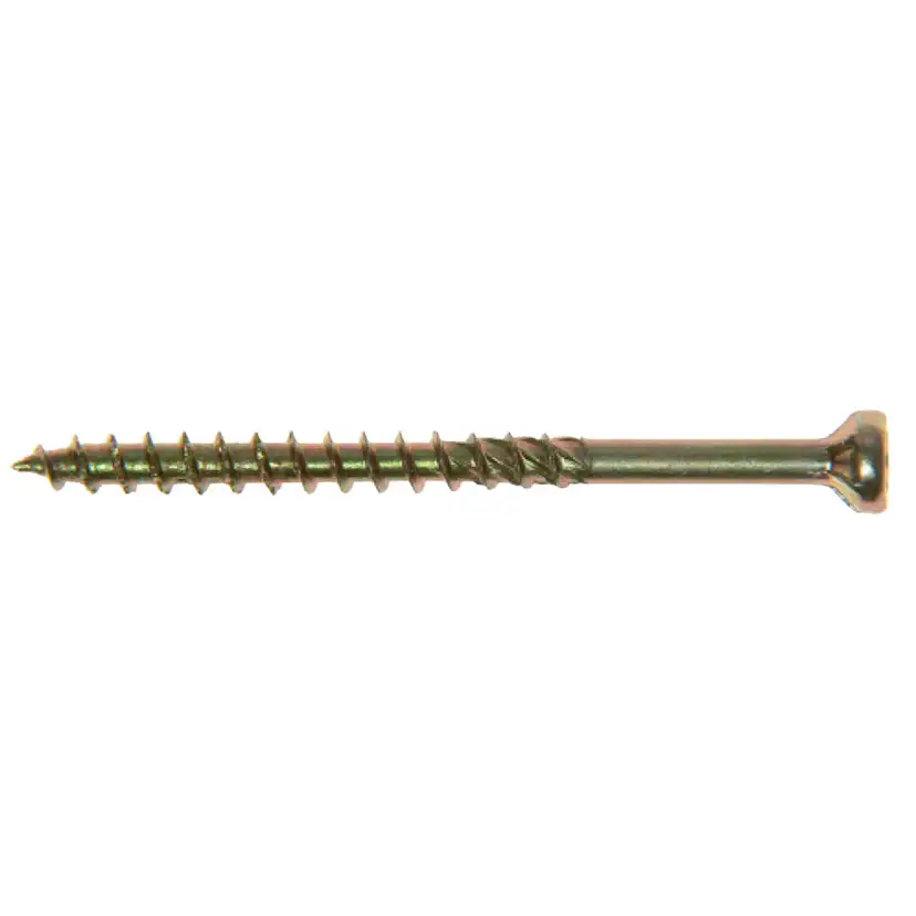 Listskruv Gunnebo Fastening Gulförzinkad Tx10