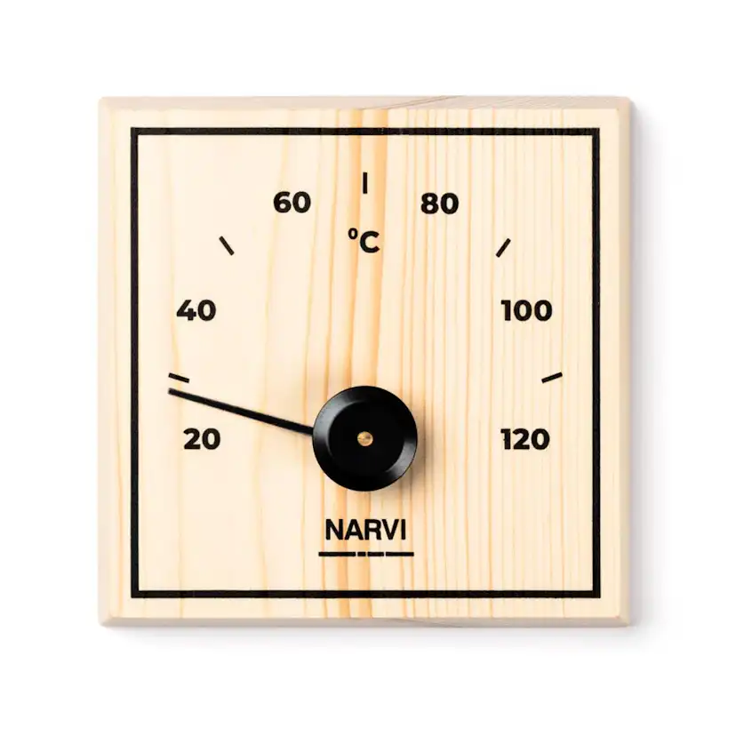 Bastutermometer Narvi Furu