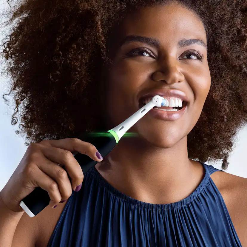 Eltandborste Oral-B iO3 Duo Matt Black/Ice Blue