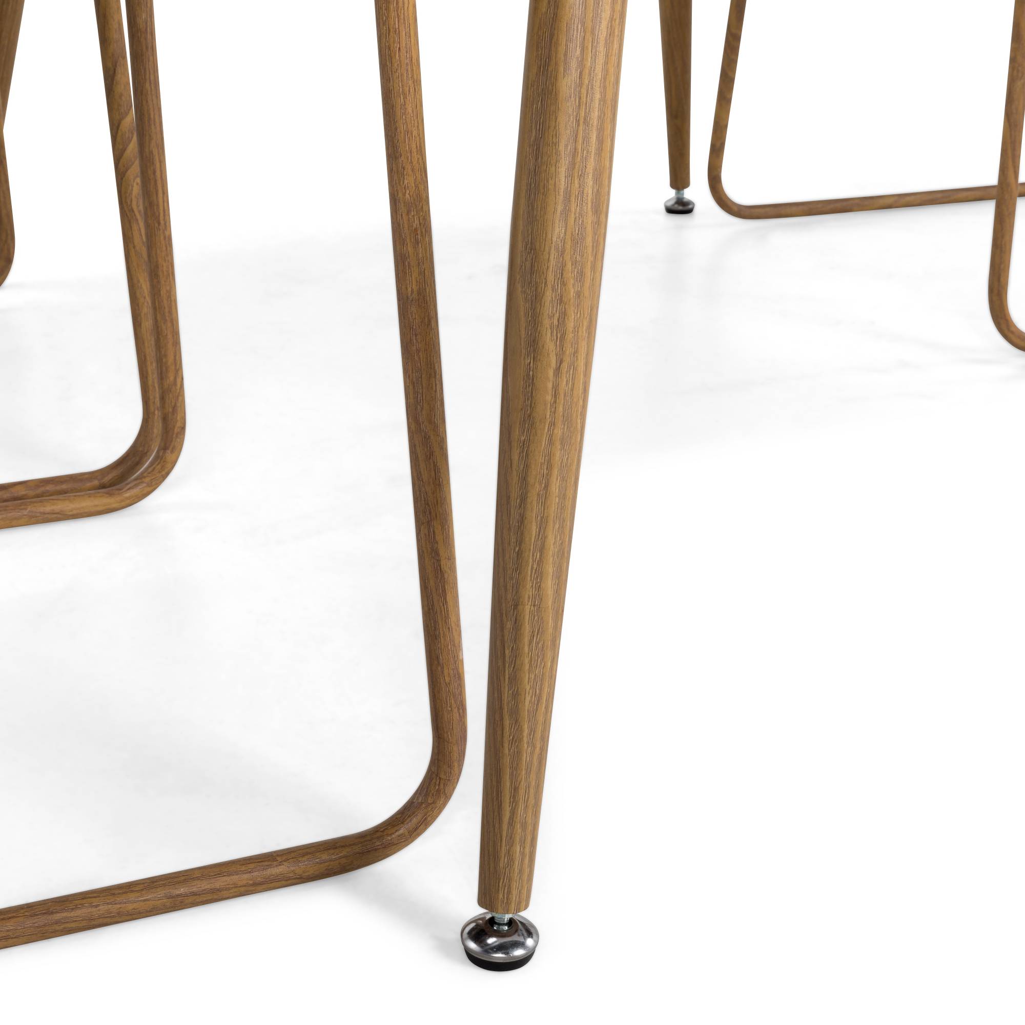 Matgrupp Basic Home Pontus Rektangulärt Matbord 120 cm med 4 Trude Matstol