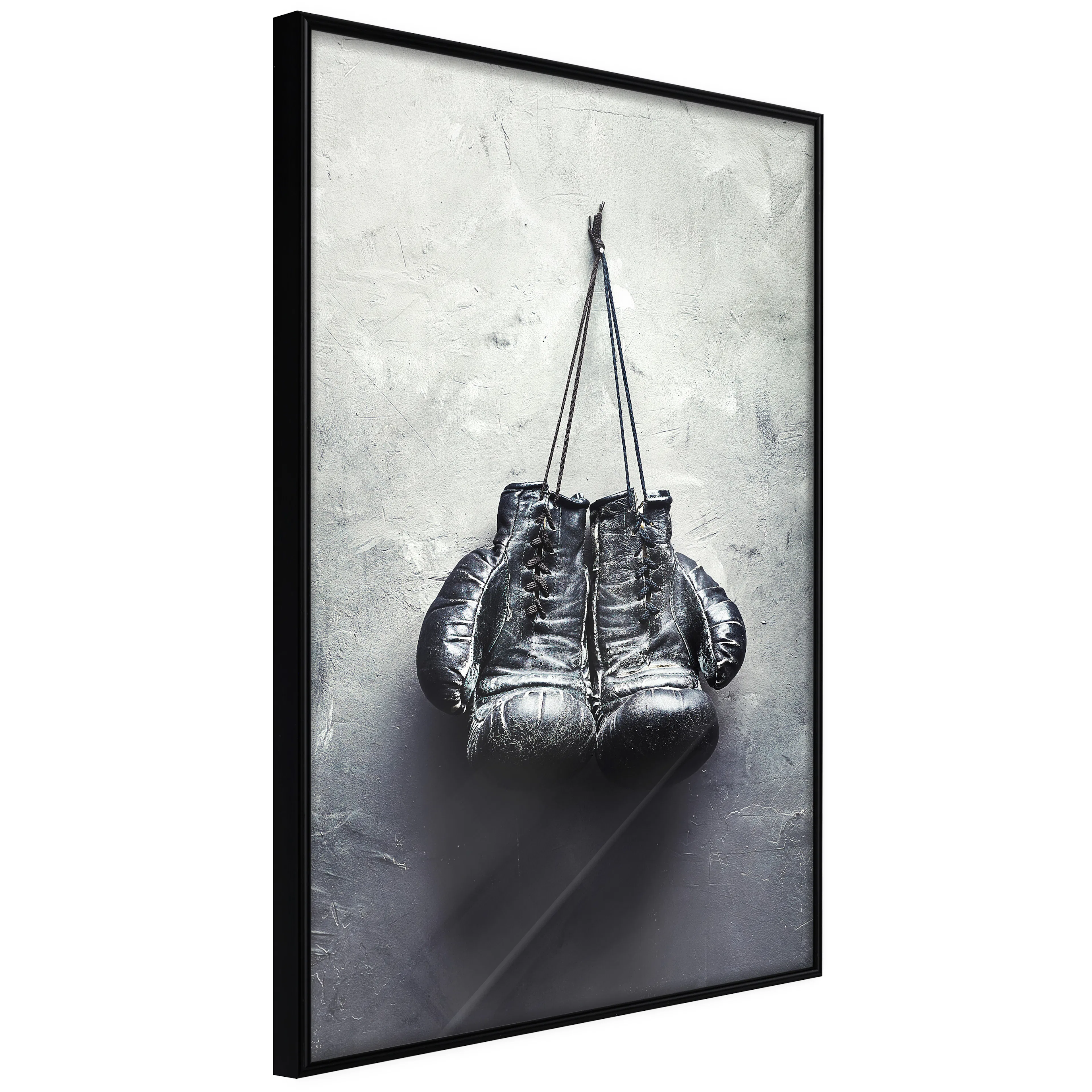 Affisch - Boxing Gloves [Poster] 20x30 Svart ram, 20x30 cm