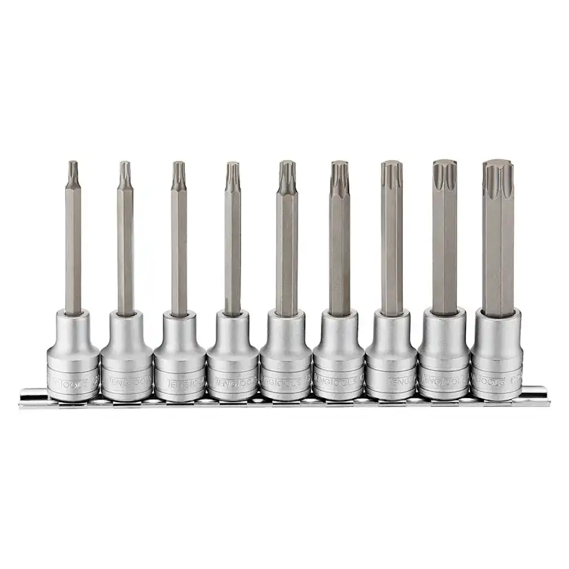 Hylsbitssats Teng Tools 1/2 Ribe 04-13