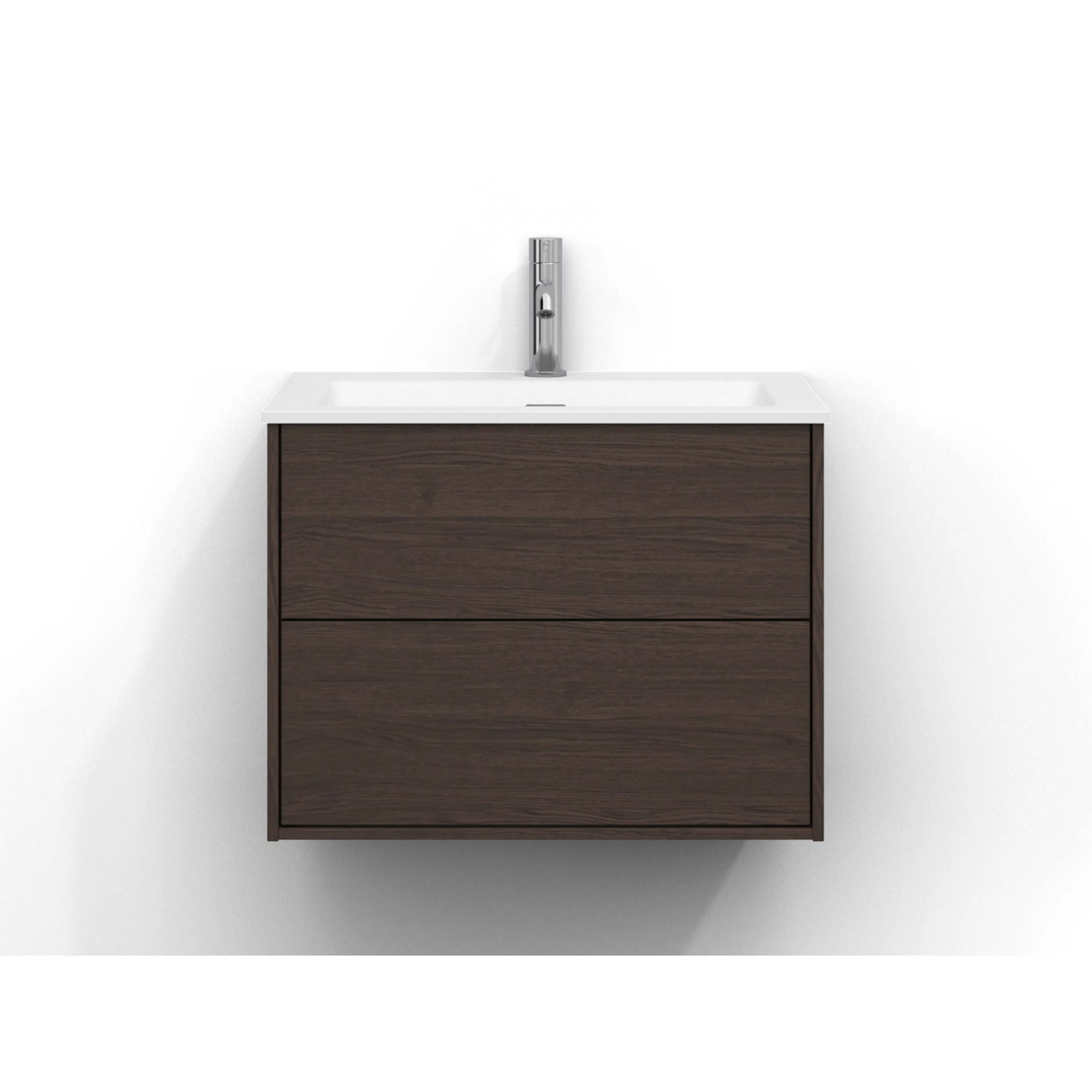Epos Udel 60 B.Ask 2L Psh Brun Ask, Front: Plan med Push-Open