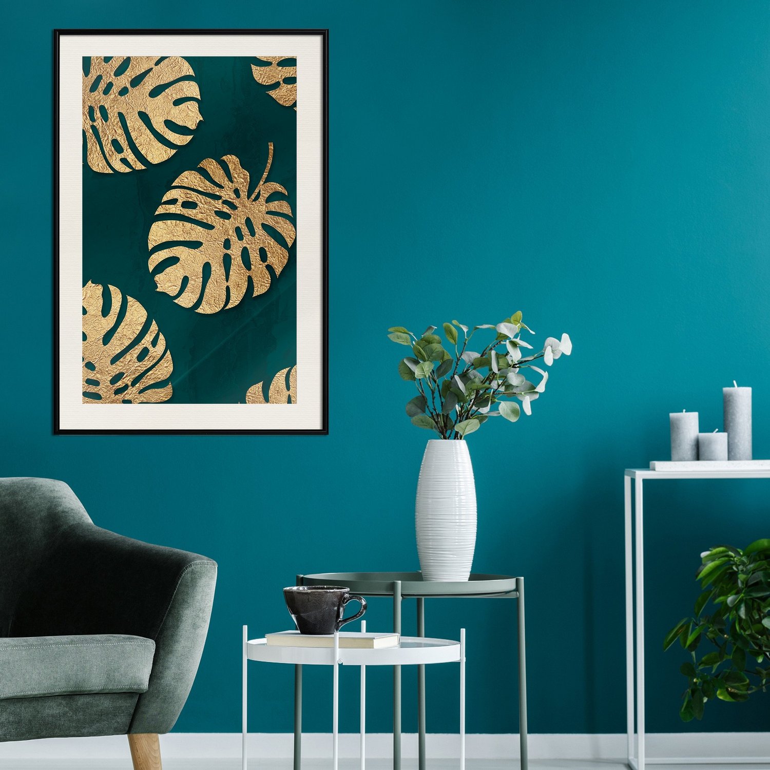 Poster Artgeist Affisch Leaves of Luxury