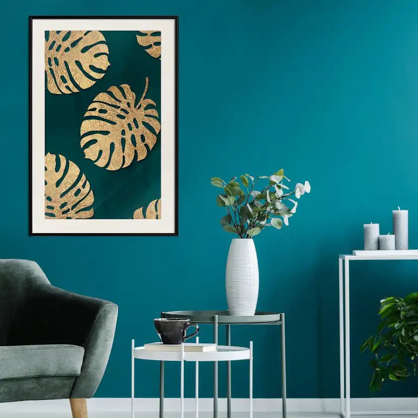 Poster Artgeist Affisch Leaves of Luxury