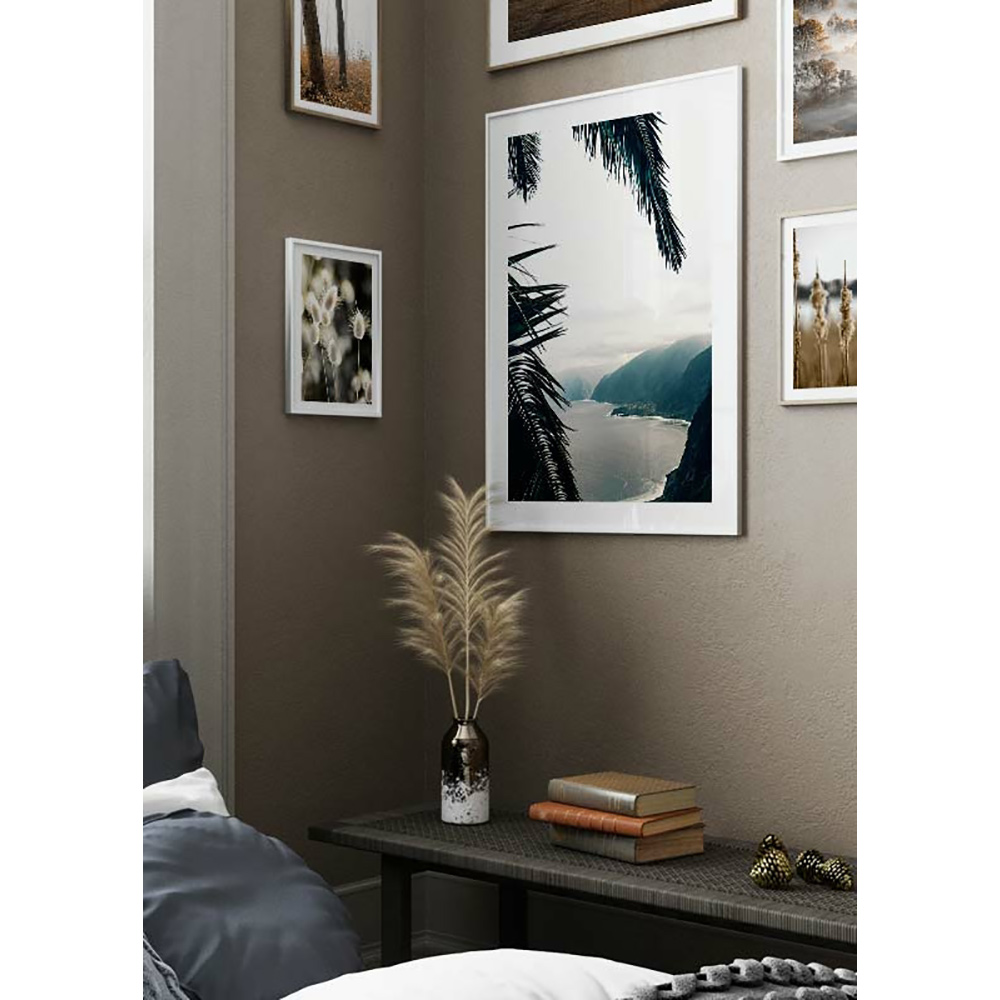 Poster Gallerix Between Palm Leaves