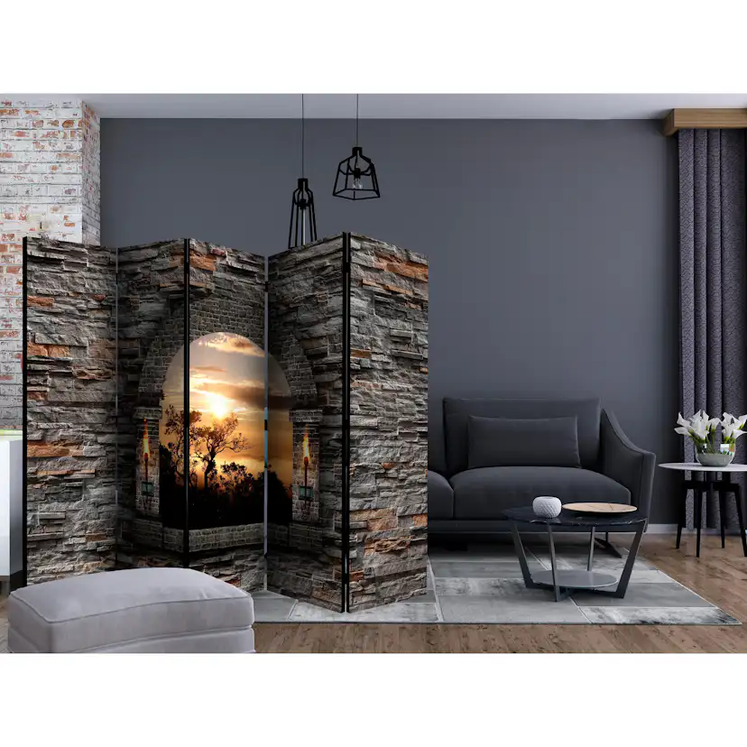 Rumsavdelare Skärmvägg Arkiio Castle Window II 225x172 cm