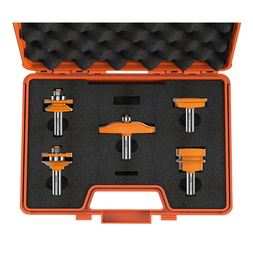 Frässet CMT Orange Tools Kök 5 delar K12 A