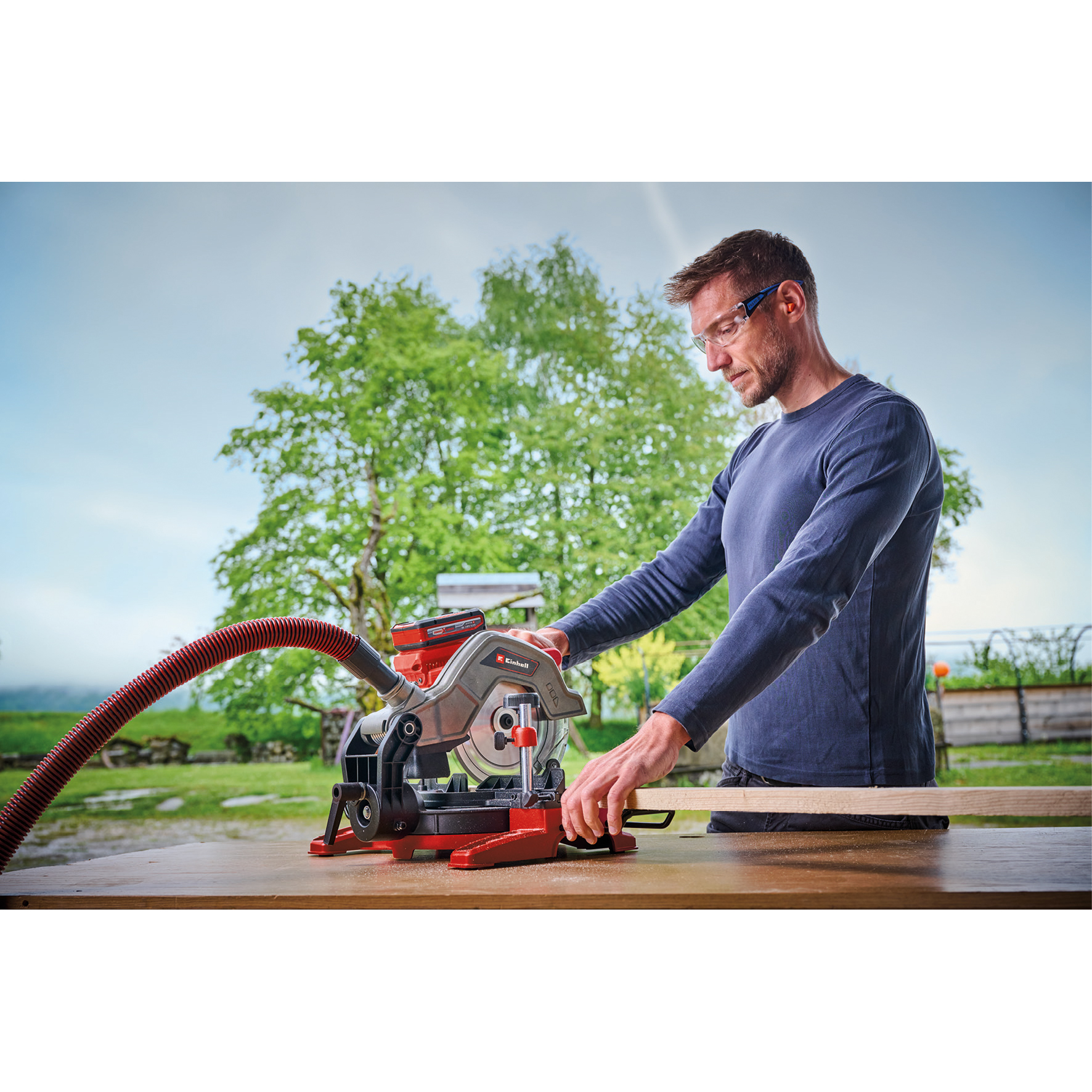 Geringssåg Einhell TE-MS 18/8 Li-Solo Sladdlös utan Batteri