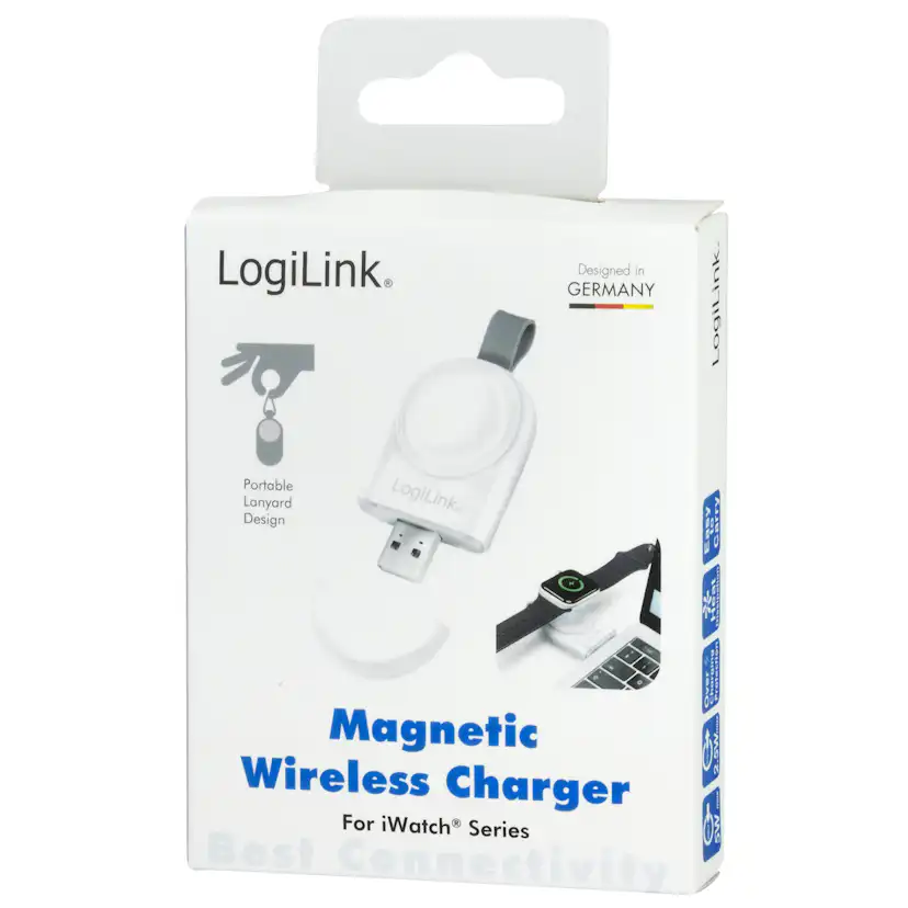 Magnetisk Trådlös Laddare LogiLink För iWatch 5W
