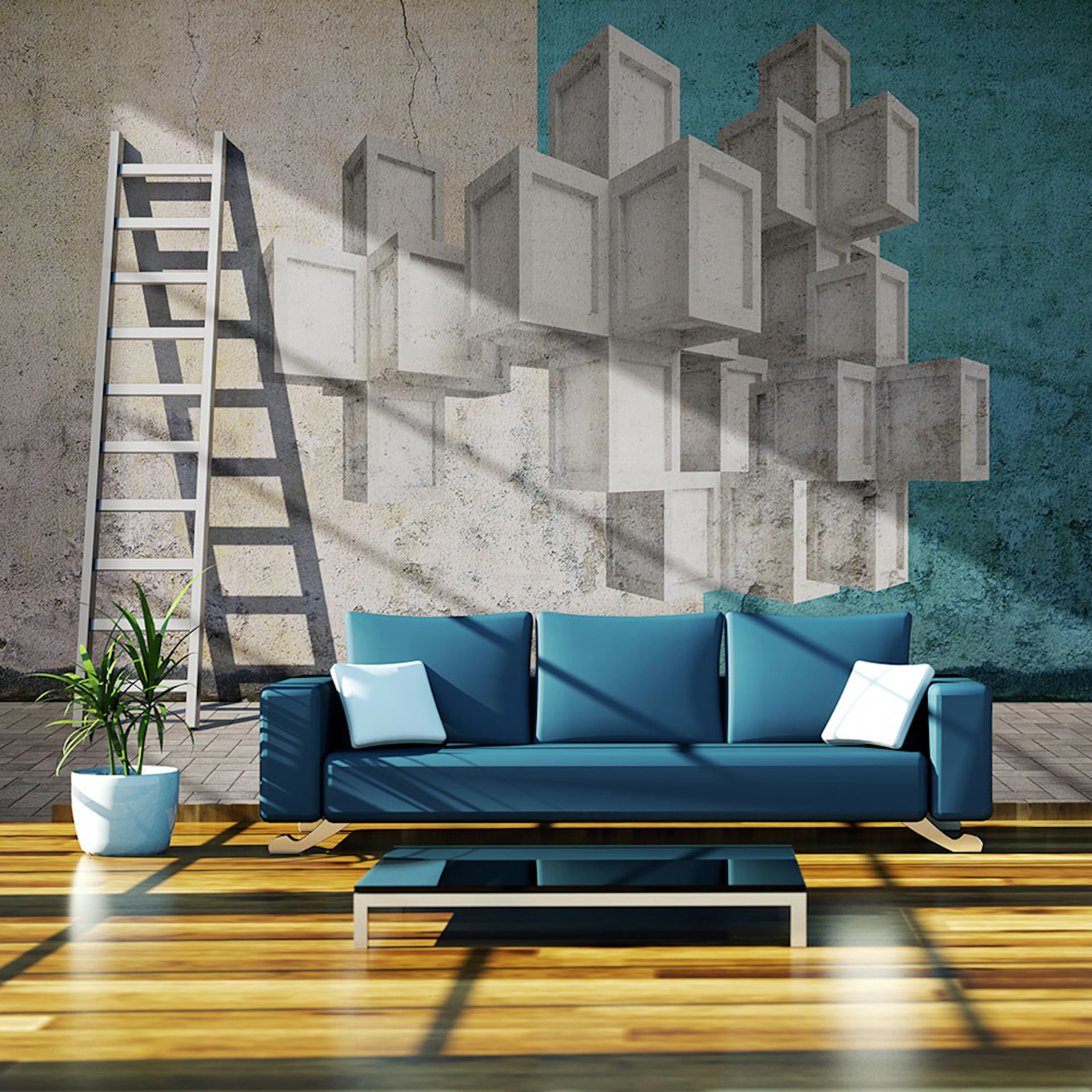 Fototapet Arkiio Concrete Blocks