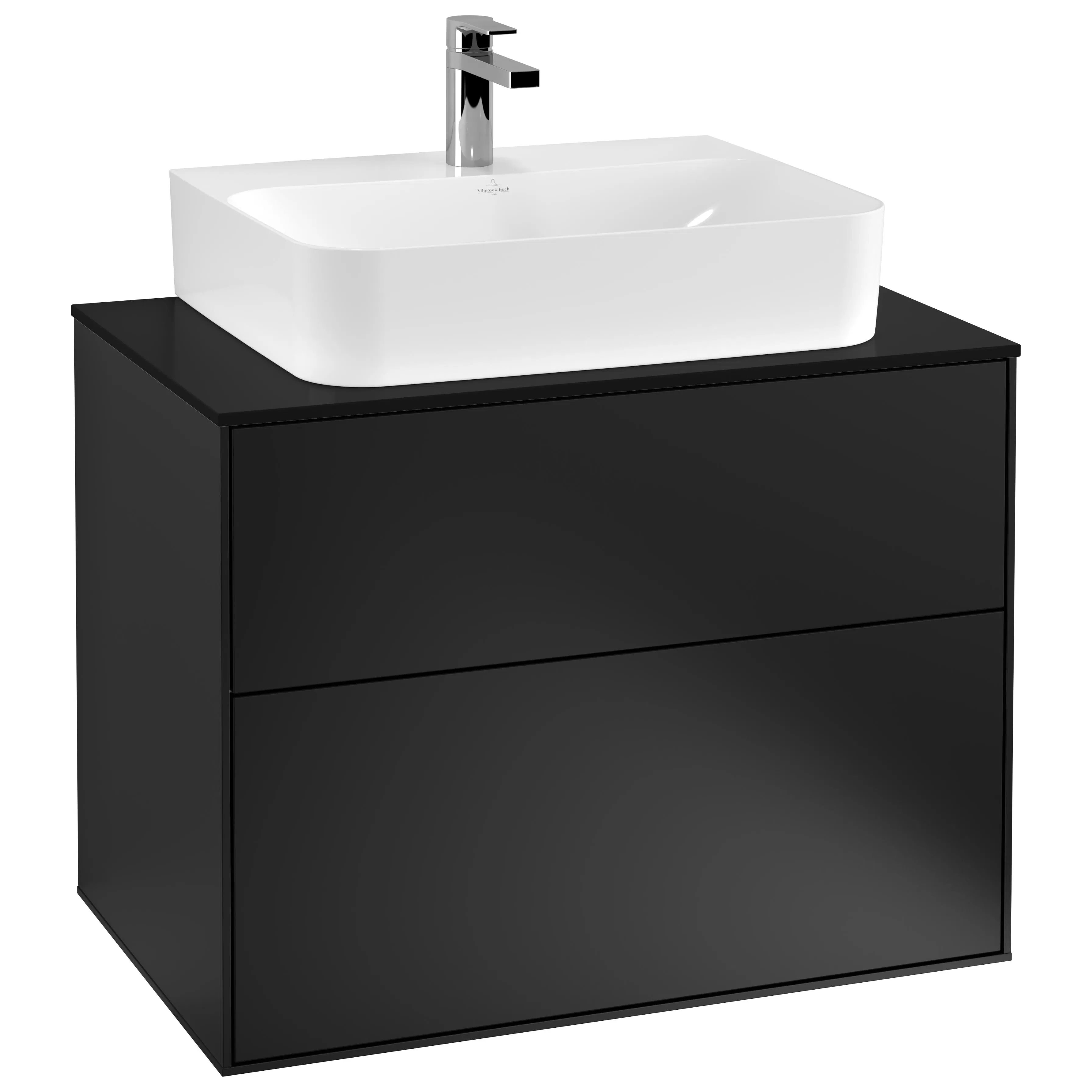 Tvättställsskåp Villeroy & Boch Finion med 2 Lådor och Bänkskiva för Centrerat Tvättställ