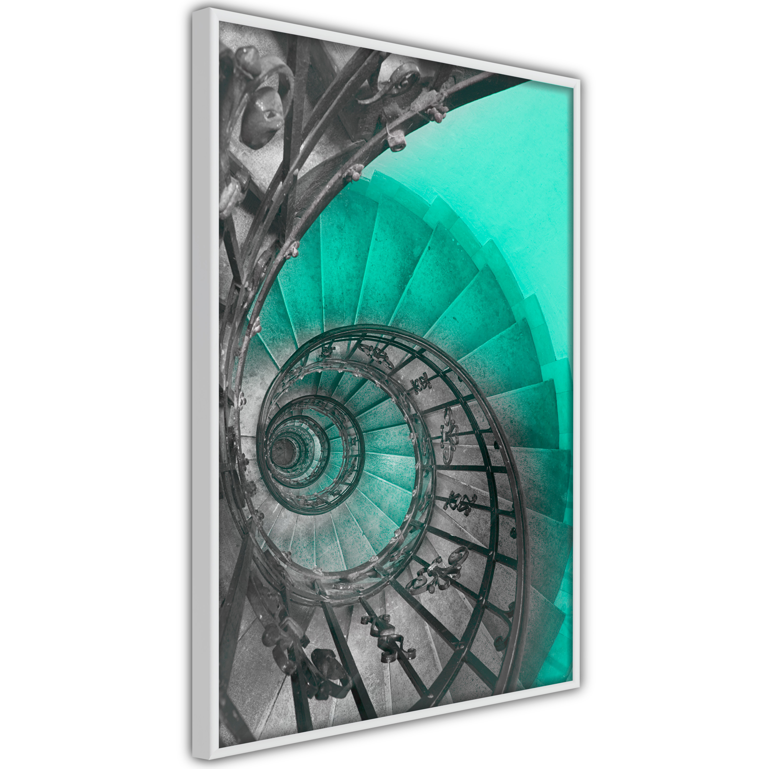Poster Artgeist Affisch Twisted Stairs