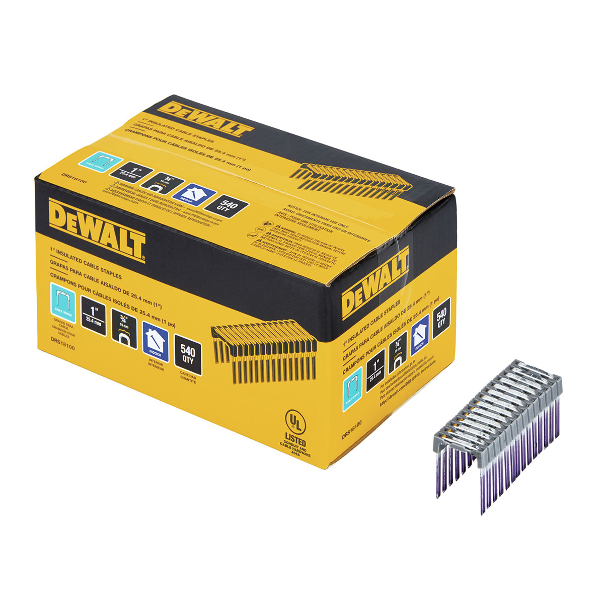 Kabelclips Dewalt DRS18100 För DCN701 540-pack