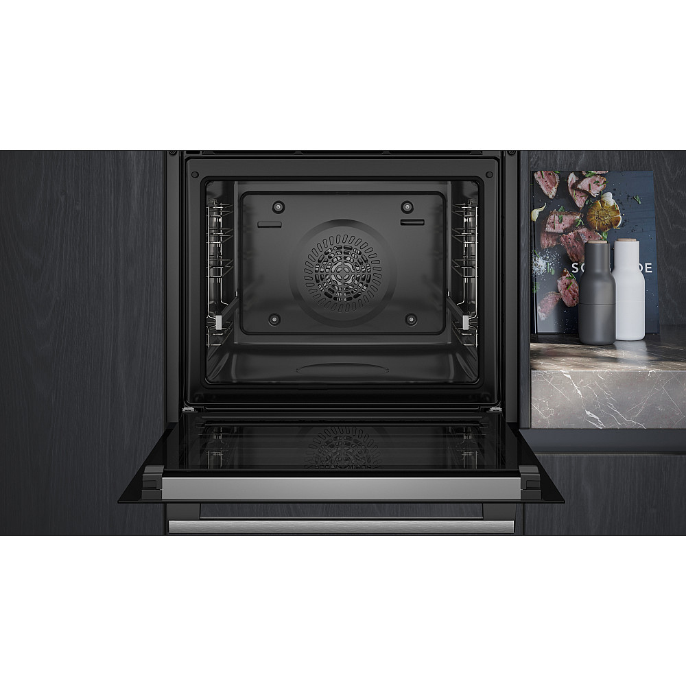 Inbyggnadsugn Siemens iQ300 HQ574AER3 med Ångfunktion och ActiveClean