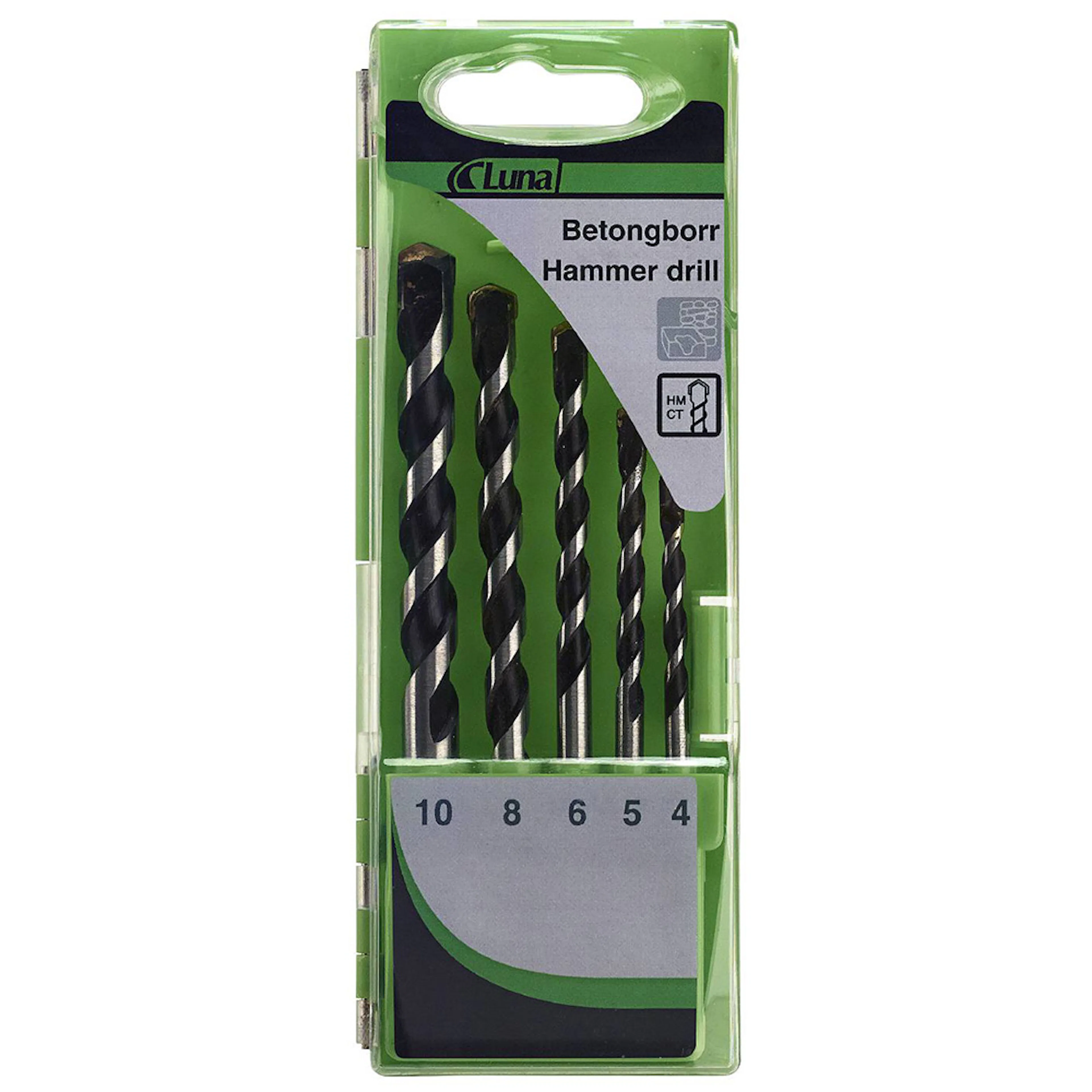 Betongborrsats Luna Tools