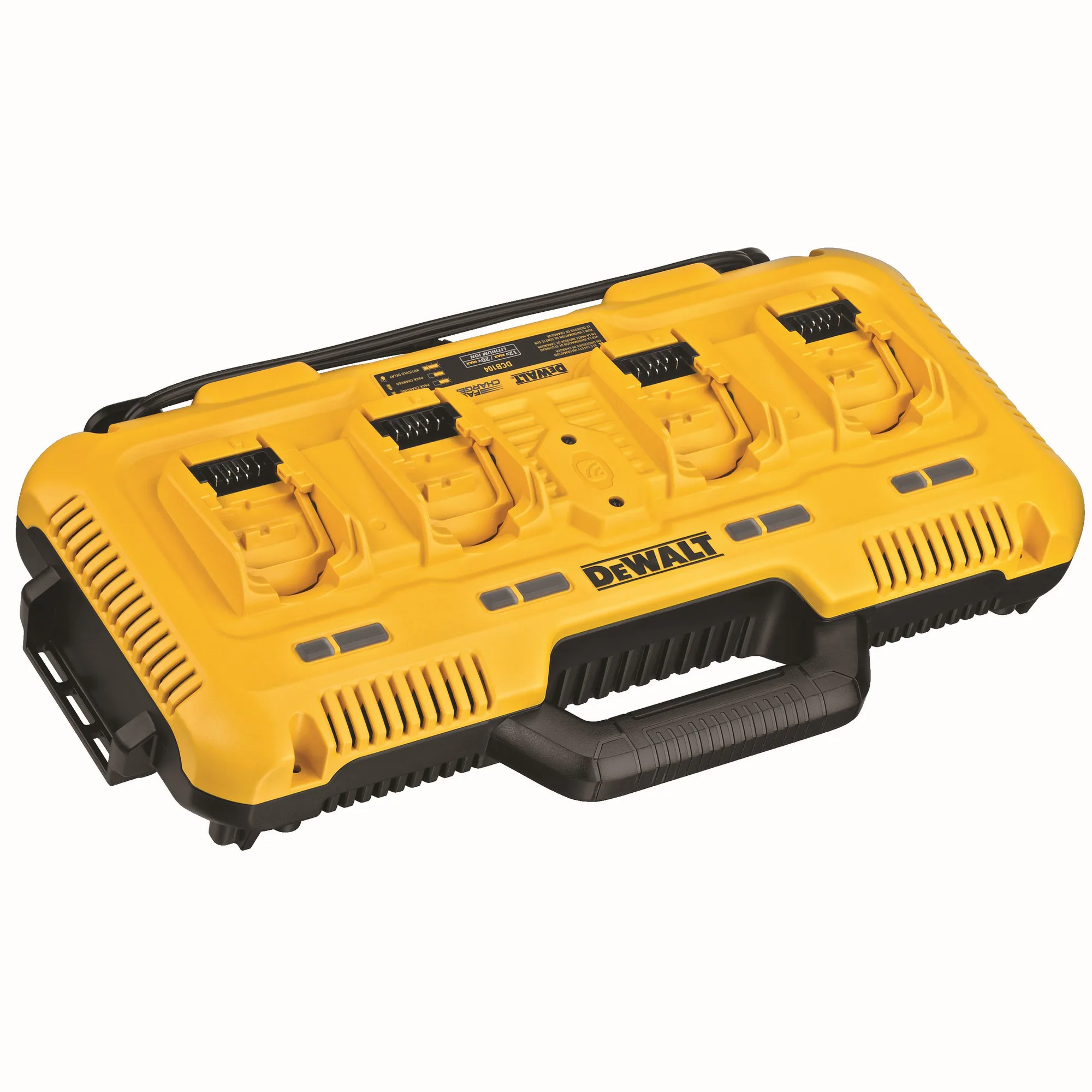 Snabbladdare DeWalt DCB104 4 Portar