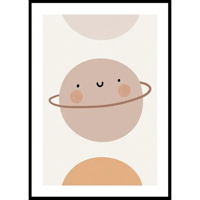 Poster Gallerix Planet Saturn