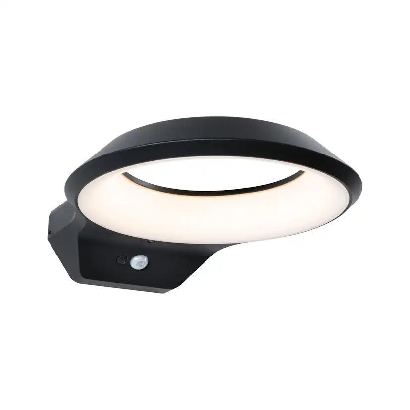 Fasadbelysning LED Paulmann Anela med Skymningsstyrd rörelsedetektor IP44 230V