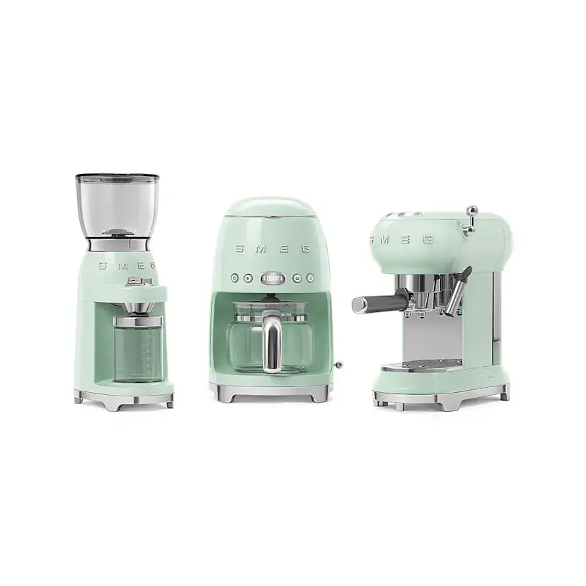 Smeg CGF11PGEU kaffekvarn grön Grön