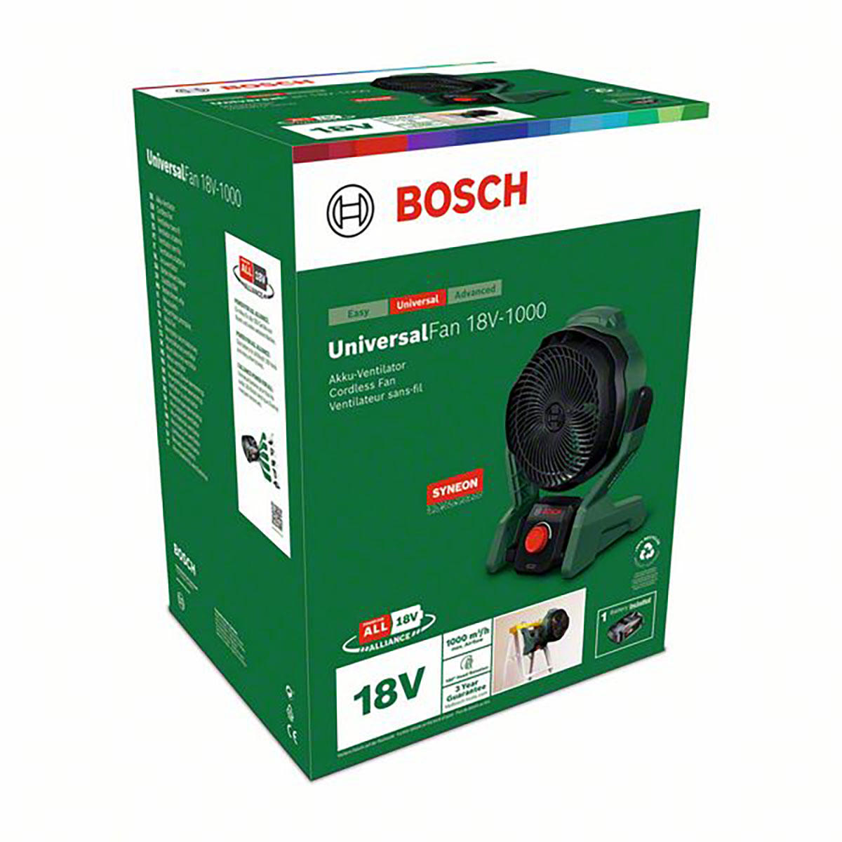 Fläkt Bosch Power Tools Universalfan 18V-1000