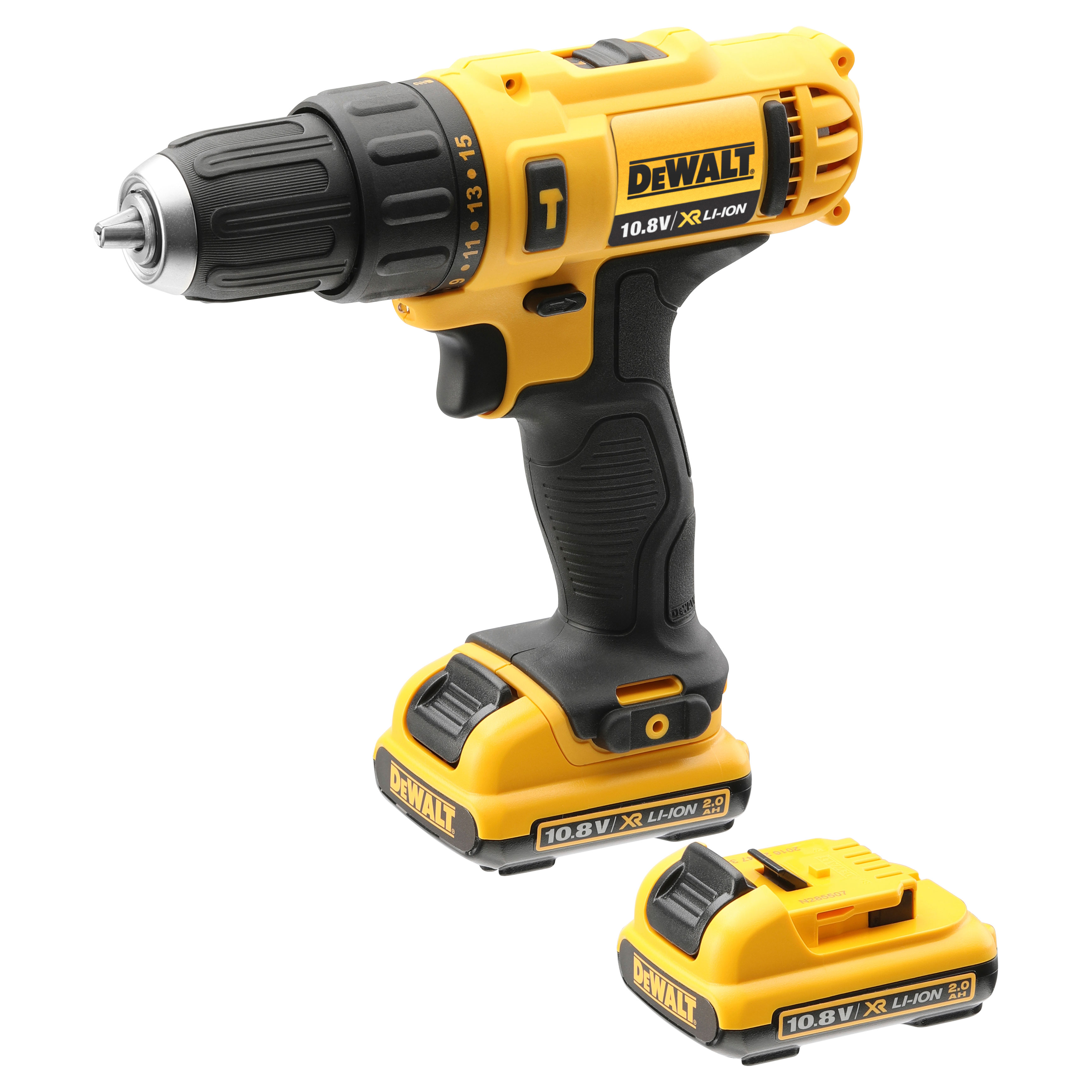 Borrskruvdragare DCD716D2 Dewalt 10,8 V Med batteri