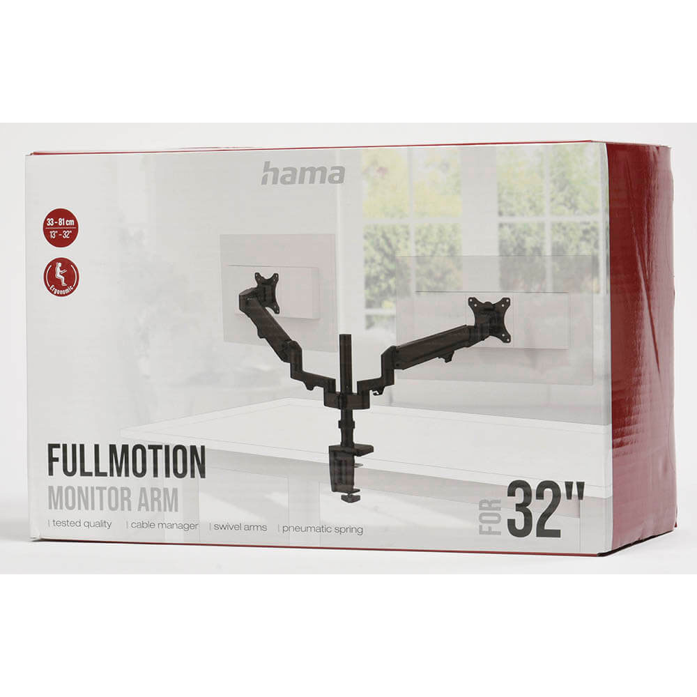 Monitorfäste Hama För Två Bildskärmar 13"- 32"