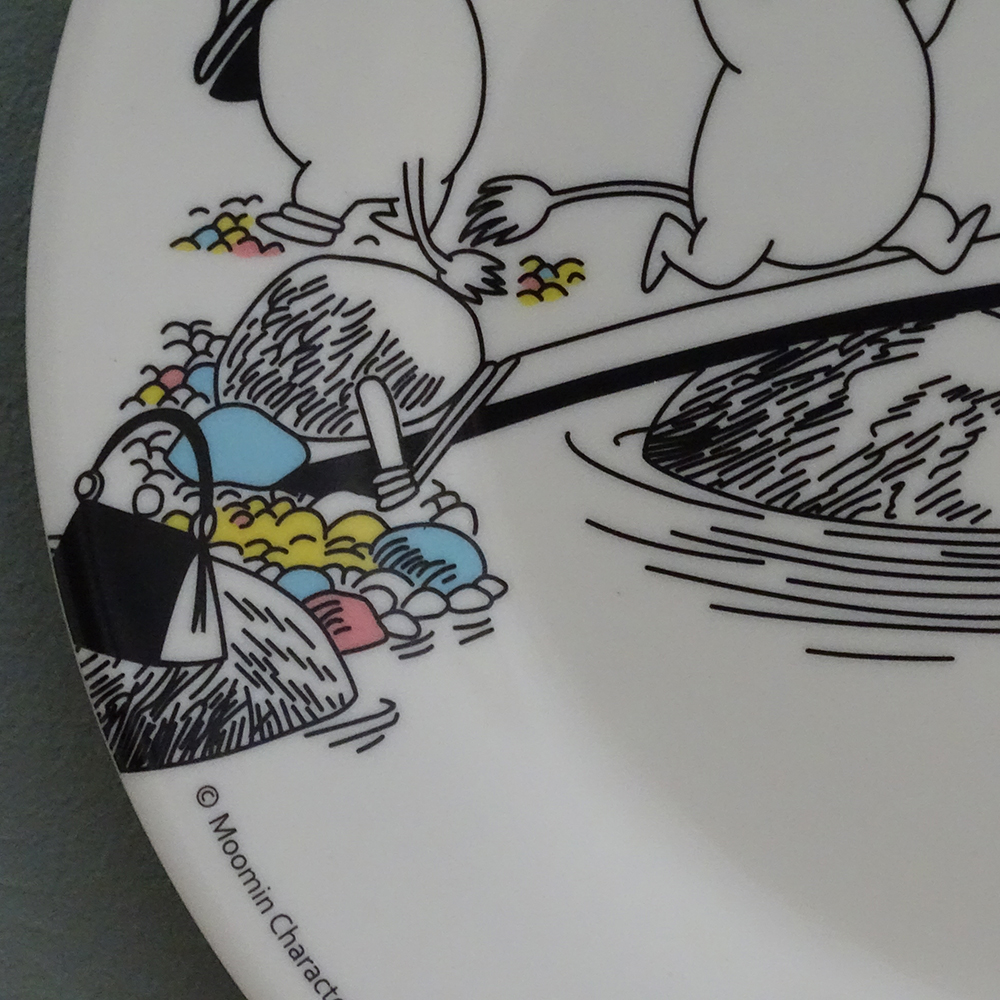 Barntallrik Rätt Start Mumin Vatten & Bad