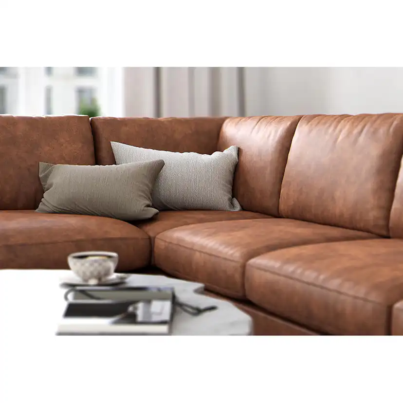 Divansoffa Scandinavian Choice Ocean Lyx Läder