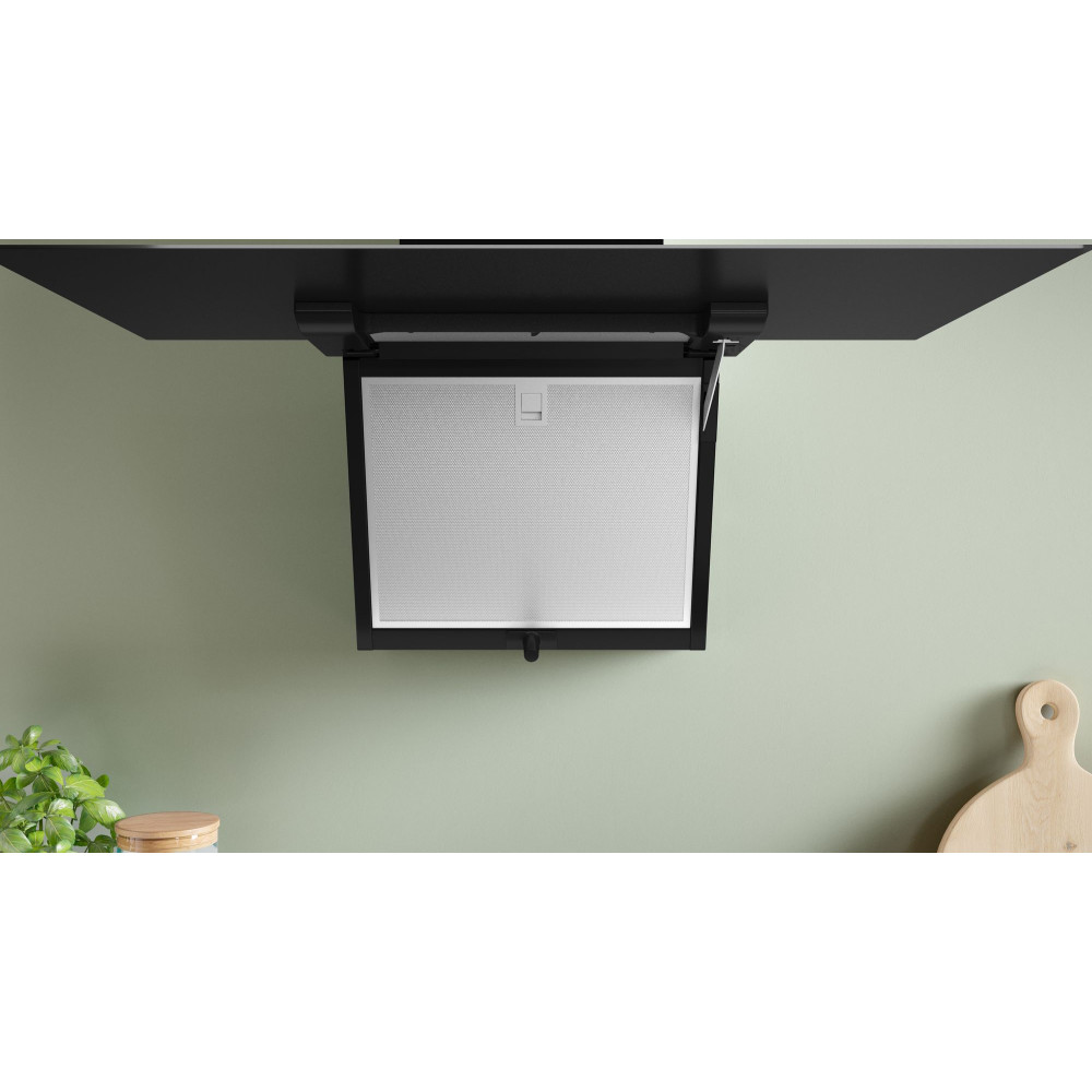 Köksfläkt Bosch DWK87FN60 Vägghängd Svart med WiFi och EcoSilence Drive